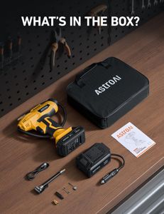 AstroAI Cordless Tyre Inflator – Portable Rechargeable Air Pump