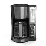 Ninja CE200C, 12-Cup Programmable Coffee Brewer, Black/Silver (Canadian Version)