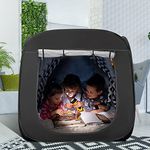 Tanniws Pop-Up Tent Sensory Den Sensory Tent Play Tent Blackout Tent with Advanced Silver Inner Lining & Travel Carry Bag Premium Autism Tent Calm Down Tent Pop Up Tent for Children to Play And Relax