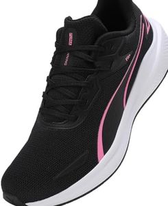 PUMA Skyrocket LITE Unisex Running Shoes, Black-Sun Stream, Size 10 UK