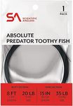Scientific Anglers Absolute Predator Toothy Fish 35lb Leader