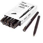 Pentel JM20 Stylo Disposable Fountain Pen – Sepia Ink - Pack of 12
