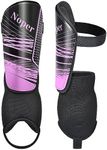 Soccer Shin Guards for Youth Kids, Shin Guards for Boys and Girls Protective Soccer Equipment with Ankle Adjustable Straps