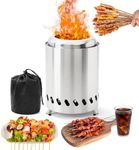 Smokeless Table Top Fire Pit, Porta