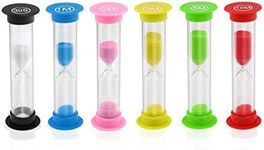 Sand Timer, KISEER 6 Pcs Colorful H