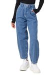 Vetinee Womens Mom Jeans Vintage 80S Jeans Balloon Loose Tapered Jeans for Women Plus Size Seaport Blue X-Large