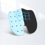 Orista™ Advance Gel Blended Memory Foam Seat Cushion | 2 Years Warranty | Cushion for Tailbone, Sciatica & Lower Back Pain Relief | Ergonomic Seat Cushion for Office Chair, Car Seat & Wheelchair