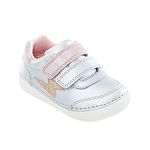 Stride Rite Girls Soft Motion Kennedy, Silver Multi, 4 Wide Toddler