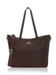 Lavie Women's Hailon Large Tote Bag Choco Ladies Purse Handbag