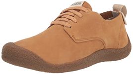 KEEN Men's Mosey Derby Leather Sneaker, Apple Cinnamon/Birch, 10 UK