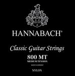 Hannabach 652377 Series 800MT Classic Guitar Strings Medium Tension Silver-Plated String Set