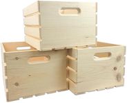 Wilson Large Wooden Pine Crate for 