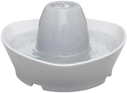 PetSafe Ceramic Pet Fountain 60 Oz for Cats Dogs