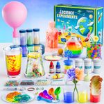 Science Kit for Kids, 50 Science Lab Experiments, STEM Activities Scientist Toys Gifts for Age 4 5 6 7 8 9 10-12 Years Old Boys Girls, Chemistry and Physics Set Toys Educational Learning Set