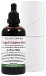 Lugols Iodine Solution 7% 3.4 Oz - 100 ml | 21% Lugol's Liquid Formulation | Made with 7 Percent Iodine and 14% Potassium Iodide | Heiltropfen®