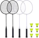 AboveGenius Badminton Rackets Set w
