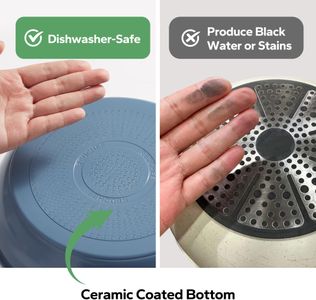 Redchef 16-Piece Ceramic Cookware Set – Blue Non-Stick Pots & Pans