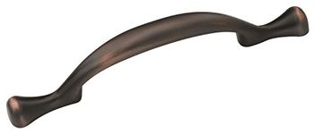 Amerock | Cabinet Pull | Oil Rubbed Bronze | 3 inch (76 mm) Center to Center | Everyday Heritage | 1 Pack | Drawer Pull | Drawer Handle | Cabinet Hardware