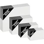 Belle Vous 28 Pack Blank Canvas - 4 Assorted Sizes - Pre Stretched Canvas Panel Boards - Suitable for Acrylic and Oil Painting Also for Sketching and Drawing