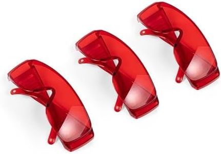 3 PCS Dental Lab Safety Glasses, Anti-Fog Goggle Eyewear Protective Eye Shield Safety Glasses for Teeth Whitening Curing Light