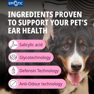 Epiotic Ear Cleaner for Dogs and Cats – Gentle Cleansing Solution