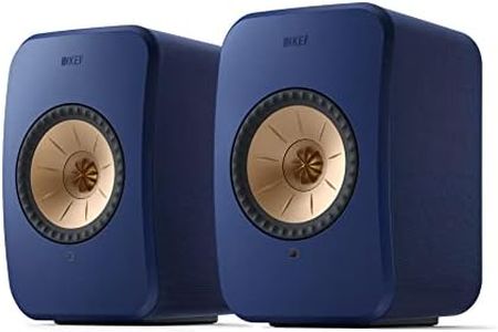 KEF LSX II Wireless Speaker System (Pair, Cobalt Blue)