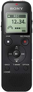 Sony ICD-PX470 Stereo Digital Voice Recorder with Built-in USB Voice Recorder, Black