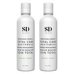 Spa-Dent Natural Mouthwash - Dry Mouth Hydrating Action – Alcohol Free Dental Office Technology – Made in Canada with Advanced Dental Grade Ingredients, White (600 ml (Pack of 2))