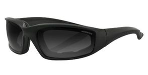 Bobster B144 Foamerz 2 Sport Sunglasses,Black Frame/Smoked Lens,one size