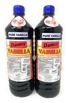 2 X Danncy Dark Pure Mexican Vanilla Extract From Mexico 33oz Each 2 Plastic Bottle Lot Sealed by Danncy