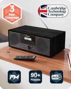 Oakcastle DAB500 Bluetooth DAB+ Stereo Radio – Portable Speaker