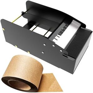 A Wet Kraft Paper Tape Cutter with a Water Brush, Suitable for a Width of 6 inches, Express Box, Cardboard Box Packaging, Gift Box(Multi-Scene for Industry/Home/Office/Business