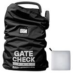 Bramble Large Stroller Bag for Airplane Travel Gate Check in Waterproof 116x53cm (Black)