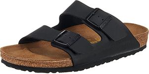 Birkenstock Unisex Arizona Sandal,Black Birko-Flor,36 N EU