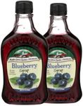 Maple Grove Farms Syrup Natural Blueberry 8.5 OZ (Pack of 2)2