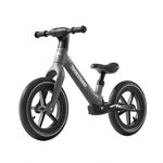 Shamtree Toddler Balance 12” Sport Bike - No Pedal Balance Bicycle for Kids 1 to 4 Years, Gift for Boys Girls, Mini Grips & Flat-Free Tires - Tool-Free Assembly & Adjustments Black Greay