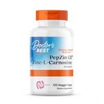 Doctor's Best, PepZinGI, Zinc-L-Carnosine Complex, 120 Vegan Capsules, Minerals, Gluten Free, SOYA Free, Vegetarian, 16 mg Zinc per Daily Dosage