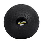 DE JURE FITNESS Rubber Dead Bounce Slam Ball Strength & Conditioning Cross Training, Core Training, Squats, Lunges & Plyometric, Slam Ball (12 Kgs)