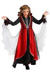 Girls Vampire Costume Large