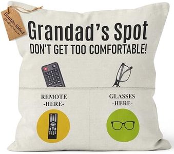 Kies CROWNLY CRYSTAL® Gifts for Grandad Birthday Gifts with Pockets Grandad Gift from Grandchildren Grandpa Best Gifts