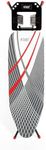 Russell Hobbs LA083234BLKFEU7 Ironing Board – Collapsible Foldable Design, Adjustable Height, Non-Slip Feet For Stability, Iron Rest With Hanger Holes, Machine Washable Cover, Lightweight, 115 x 36cm
