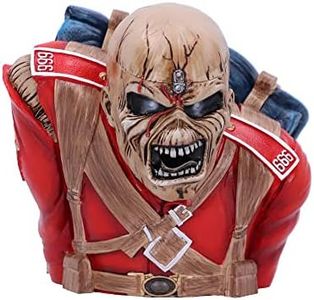 Nemesis Now Officially Licensed Iron Maiden The Trooper Bust Box (Small) Red, 12cm