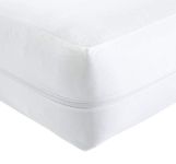 Olivia Rocco Anti Bed Bug Zipped Waterproof Mattress Total Encasement Protector Cover, Super King