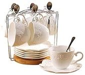 Jusalpha® White Porcelain 5OZ- Tea 