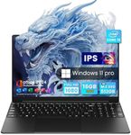 EYY 15.6 Inch Windows 11 Pro Laptop Computer, Intel Core i5 Processor Laptops, 16GB RAM 512GB SSD, MS Office 2024, 15.6" FHD 100% sRGB 1920 * 1080, Dual Band Wi-Fi, Bluetooth, Type-C, USB 3.0, HDMI