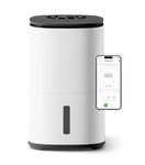 Meaco MeacoDry Arete® Two 25L Dehumidifier & HEPA H13 Air Purifier, Low Energy, Low Noise, Wi-Fi Meaco App, Smart humidity mode, Laundry mode, removes moisture in larger homes, 5x year warranty