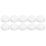 PATIKIL 1 Inch Craft Bottle Caps, Glass Stickers, 40 Pack Clear Round Craft Bottle Cap Pendant Dome Stickers Transparent