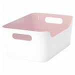 Ikea Rectangular Variera Box (Light Pink, 24X17 Cm)(Plastic)