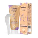 Sanfe Bikini Line Hair Removal Cream WIth Aloe Vera Extract Perfect for Legs, Underarms, Bikini Line, Arms | 3x Longer Lasting Smoothness than Razors | With No Bad Smell - 50 Gram