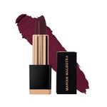 MyGlamm Manish Malhotra Soft Matte Lipstick - Violet Dream - 4gm | Deep Plum Shade | Long Lasting, Moisturizing & Hydrating Lipstick | Full Coverage | Enriched with Tropical Oil